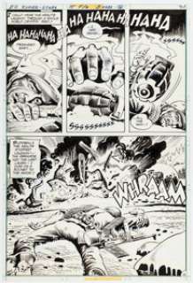 Lee Elias and Romeo Tanghal DC Super-Stars #15 Sgt. Rock Story Page 16 Original Art (DC, 1977). | Heritage