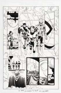 Lee Weeks and Bob McLeod Spider-Man: The Mysterio Manifesto #3 Story Page 22 Original Art (Marvel, 2001). (Total: 2 Original Art)