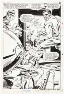 Dick Ayers and John Tartaglione Sgt. Fury Annual #3 Splash Page 31 Original Art (Marvel, 1967). | Heritage