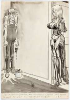 Bill Ward Laugh Digest June-1968 Single Panel Gag Cartoon Illustration Original Art (Humorama, 1968). | Heritage