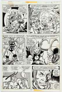 John Buscema and Tom Palmer Thor #277 Story Page 2 Original Art (Marvel, 1978). | Heritage