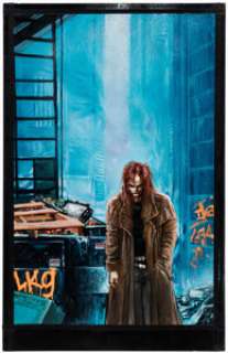 James O‘Barr - Jonny Z from Gothik Painting Original Art (c. 1992).