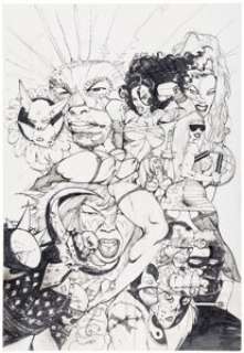 Simon Bisley - Heavy Metal F.A.K.K. 2 Illustration Original Art (undated). | Heritage