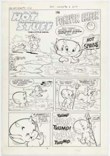 Warren Kremer Hot Stuff, the Little Devil #2 Story Page 1 Original Art (Harvey, 1957). | Heritage