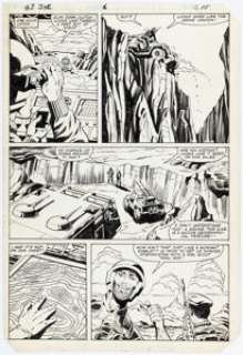 Herb Trimpe and Jack Abel G.I. Joe, A Real American Hero #6 Story Page 13 Original Art (Marvel, 1983). | Heritage