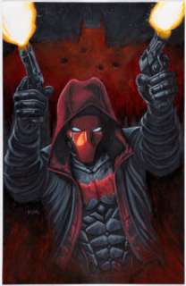 Frank Kadar - Red Hood Painting Original Art (undated).