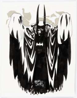 Kelley Jones - Batman Illustration Original Art (1997). | Heritage