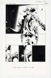 Lee Bermejo and Mark Irwin Resident Evil #3 Story Page 20 Original Art (Image, 1998).