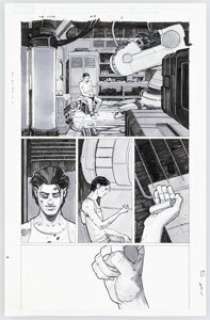 Gabriel Hernández Walta Vision #9 Story Page 4 Original Art (Marvel, 2016).
