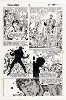 Kerry Gammill and Tom Palmer Fallen Angels #2 Story Page 19 Original Art (Marvel, 1987). | Heritage