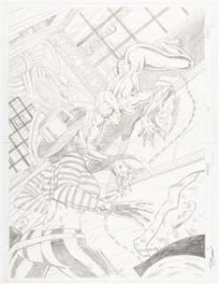 Mario Gully Ant #1 Double Splash Pages 14-15 Original Art (Image, 2005). | Heritage