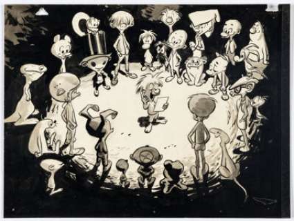 Wally Wood - Woodlings Illustration Original Art (c. 1960-70s). | Heritage