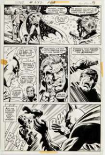 Irv Novick and Dick Giordano Batman #247 Story Page 5 Original Art (DC, 1973). | Heritage