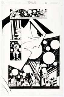 Bill Wray, Lynne Naylor, and Mike Manley Samurai Jack Special #1 Samurai Jack First Appearance Issue Story Page 32 Original Art (DC, 2002). | Heritage