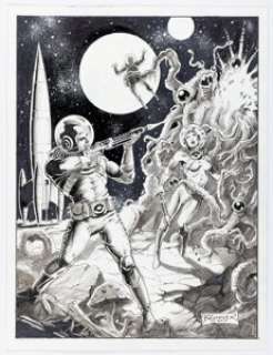 Frank Brunner - Sci-Fi Specialty Illustration Original Art (2018). | Heritage