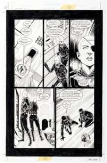 Phil Jimenez and John Stokes The Invisibles #4 Story Page 5 Original Art (DC/Vertigo, 1997).