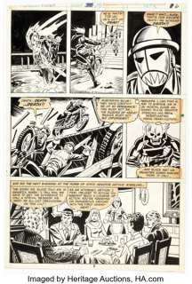 Don Perlin Ghost Rider #39 Story Page 5 Original Art (Marvel, 1979). | Heritage