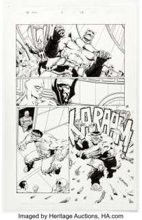 Jim Starlin and Al Milgrom Marvel Universe: The End #3 Story Page 21 Original Art (Marvel, 2003). | Heritage