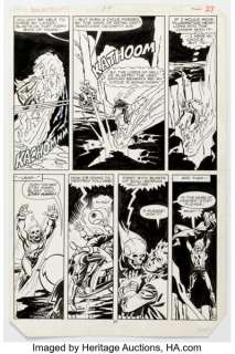 Don Perlin Ghost Rider #34 Story Page 20 Original Art (Marvel, 1979). | Heritage