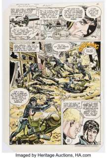 Dan Spiegle Blackhawk #265 Story Page 4 Original Art (DC, 1983).
