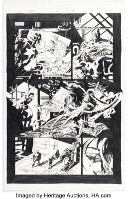 Mike Deodato Jr. Tigra #1 Captain America Story Page 17 Original Art (Marvel, 2002). | Heritage