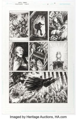 Gary Frank Doomsday Clock #5 Story Page 21 Original Art (DC, 2019). | Heritage