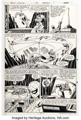 John Byrne and Gene Day The Amazing Spider-Man #206 Story Page 11 Original Art (Marvel, 1980). | Heritage