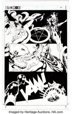 Adam Hughes and Mark Farmer WildC.A.T.s / X-Men: The Modern Age #1 Story Page 37 Original Art (Image (Wildstorm)/Marvel, 1997).