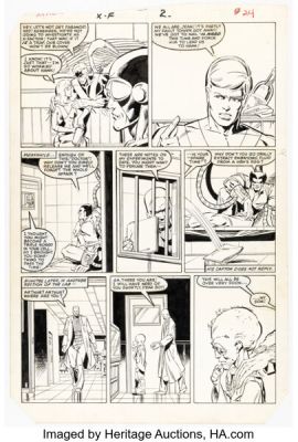 Jackson "Butch" Guice and Joe Rubinstein X-Factor #2 First Appearance of Artie Maddicks Story Page 19 Original Art (Marvel, 1986). | Heritage
