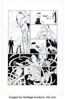 Ryan Ottley and Cliff Rathburn Amazing Spider-Man #13 (814) Story Page 10 Original Art (Marvel, 2019). | Heritage