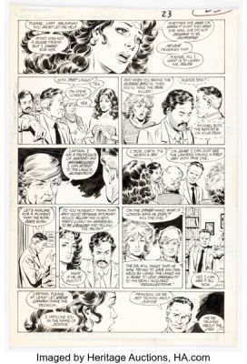 George Pérez and Bob McLeod Wonder Woman #20 Story Page 17 Original Art and Production Material Group of 2 (DC, 1988). (Total: 2 Items) | Heritage