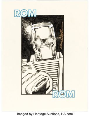Neal Adams - Rom the Spaceknight Illustration Original Art (2020). | Heritage