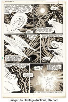 John Buscema and Tom Palmer The Avengers #275 Monica Rambeau Story Page 8 Original Art (Marvel, 1986). | Heritage