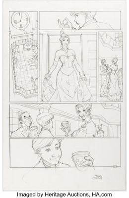 Terry Dodson Songes #1 Coraline Story Page 51 Original Art (Les Humanoïdes Associés, 2006). | Heritage