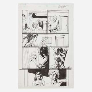 Lot 394 - Cory Smith, Guardians of the Galaxy Vol 5 #7 Story Page 9 Original Art (Marvel Comics, 2019)