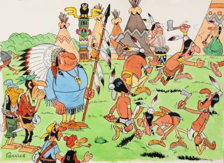 Remacle - Les Aventures du Vieux Nick, illustration Ã  l‘enc…