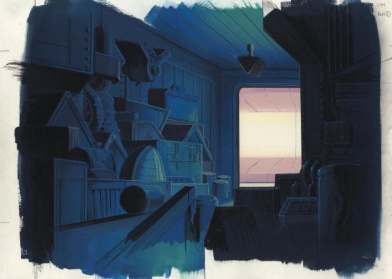 Astro, Le Petit... | Lot 15 - Astro, le petit robot (鉄腕アトム) Osamu Tezuka (手塚 治虫) Décor Beau... | Aibo Art Auction