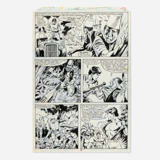 Sal Buscema, Tarzan #26 Story Page 8 Original Art (Marvel Comics, 1979) | Landry Pop Auctions