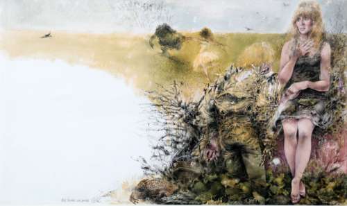 Hausman | Le FroschkÃ¶nig, illustration Ã  l’encre de Chine … | Banque Dessinée