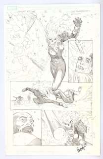 Lee Garbett: a Ghost Rider No. 5 original art page No. 5 featuring Alejandra Jones (Marvel Comics… | Ewbank’s