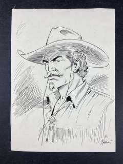 Giovanni Romanini - "Kit Carson" illustrazione originale - Loose page | Catawiki