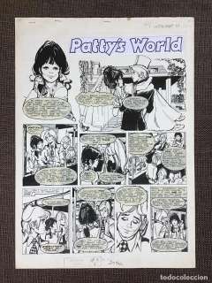 PATTY´S WORLD ( ESTHER Y SU MUNDO ) PAGINA C ORIGINAL BRUGUERA PURITA CAMPOS