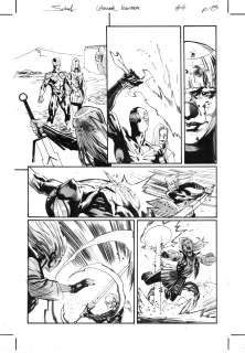 Jonas Scharf | Ultimate Spider-Man: Incursion #4 page 13 | Geoff M Art Sales
