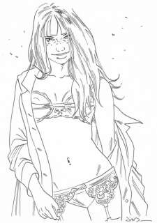 Jim - Dessin original - Une Nuit Ã  Rome - Marie (2014) | Catawiki