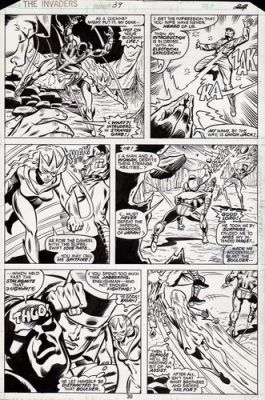 ALAN KUPPERBERG - Tavola originale The Invaders #39 p.30 | eBay Europe (Buy It Now)