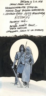 Grzegorz Rosinski... | Grzegorz ROSINSKI (né en 1941) Thorgal Encre de Chine... | Tessier Sarrou