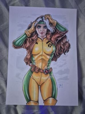 Rogue Xmen original art by Sam Rodgers (A4 size) | eBay Europe (Buy It Now)
