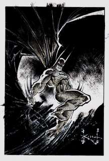 Sam Kieth - batman chronicles gallery #1 splash (1997)