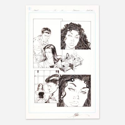 Lot 332 - Greg Capullo and Jonathan Glapion, Haunt #14 Story Page 15 Original Art (Image Comics, 2009) | Landry Pop Auctions