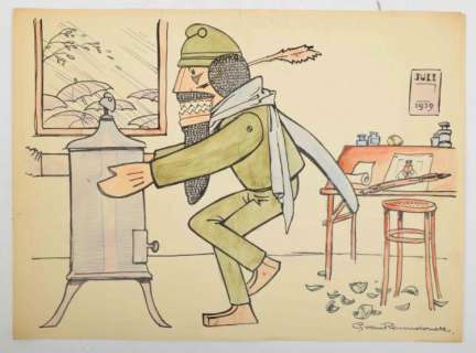 [Original comic art] Georges van Raemdonck (1888-1966) - Notenkraker | Zwiggelaar Auctions